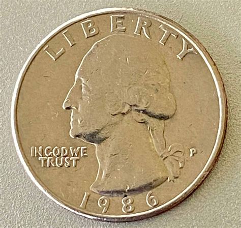 1986 Quarter Value: are "P", "S", "D" mint mark worth money?