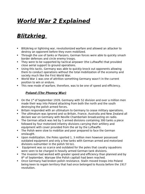 Image result for World War 2 Explained