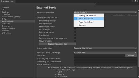 Image result for Unity External Script Editor
