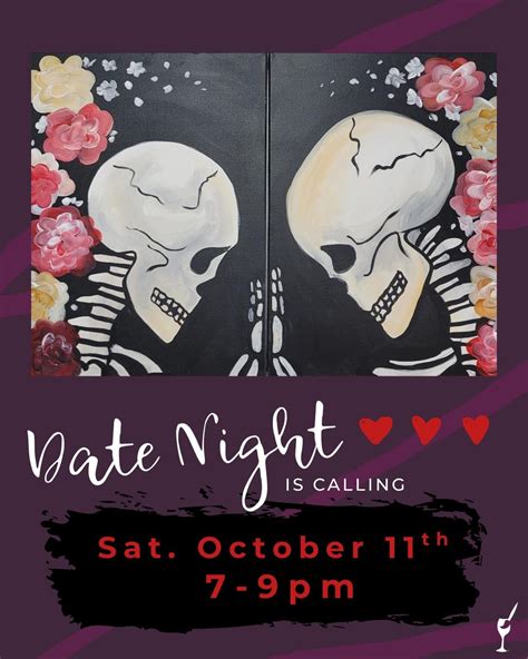 🎨🍷Till Death Do Us Part Date Night Paint&Sip ️💀, 229 Dowlen Road Ste 3B ...