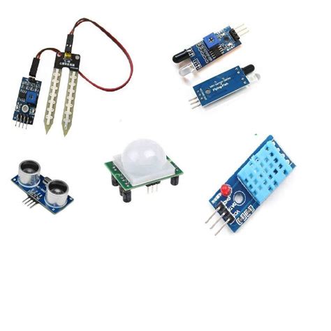REES52 Mini Sensor Kit soil & Moisture, PIR, Ultrasonic, Dht 11 ...