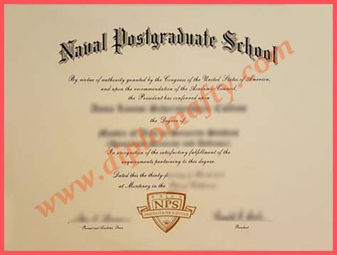 办理NPS文凭定制海军研究生学院文凭