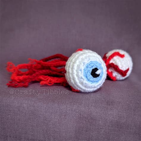 Spooky Eyeball Pack Crochet Amigurumi Pattern — Crafty Tibbles