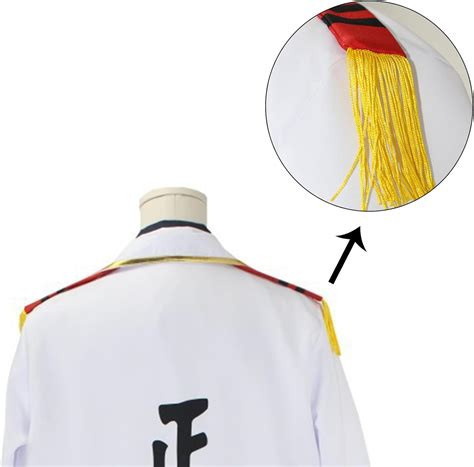 Roncome Unisex Men White Suit Anime Cosplay Outfits Long India | Ubuy