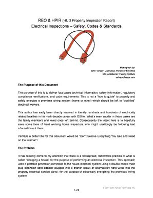 Fillable Online REO & HPIR (HUD Property Inspection Report) Fax Email ...