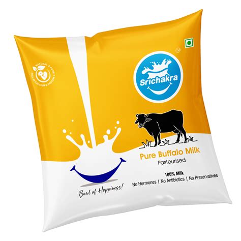 Pure Buffalo Milk (500 ml) – Srichakra Milk