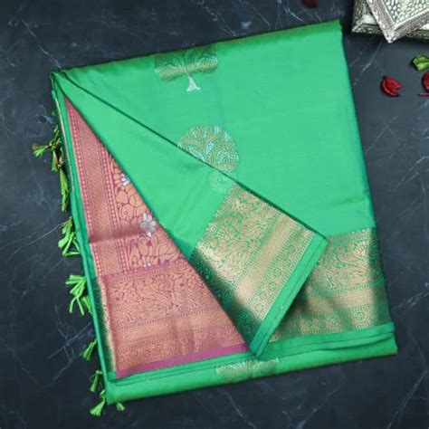 TRENDING COLOR COMBINATIONS SILK SAREES - Bright Red Color Silk Saree ...