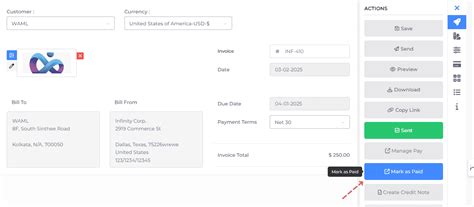 How to Record Offline Payments with the "Mark as Paid" Feature