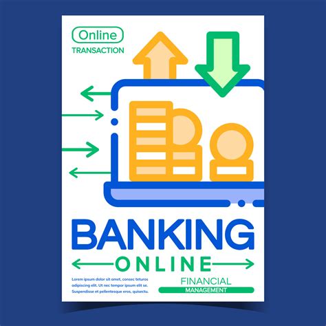 Banking Online Creative Promotion Banner Vector 17406376 Vector Art at ...