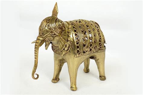 Miharu Dhokra Dokra Art and Craft Brass Bell Metal Handmade Handcrafted ...