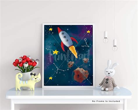 Print'N'Art Print'N'Art Outer Space Posters for Boys Room Decor India ...