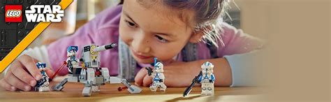 LEGO Star Wars 501st Clone Troopers Battle Pack 75345 Building Toy Set ...