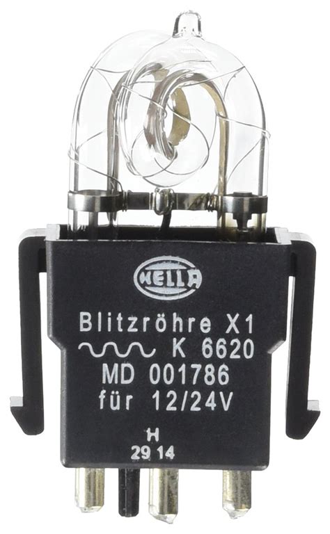 HELLA 859634001 KLX 7000 Series 12-24 V Replacement Xenon Flash Tube ...