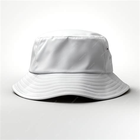 Plain white bucket hat mockup | Premium AI-generated image