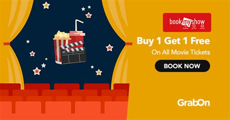Bookmyshow Offers, Coupons | Buy 1 Get 1 Free Codes | Nov 2018