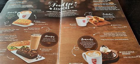 Menu at Café Coffee Day, Kakinada, No. 5 Block No. 2 Srinagar Upper ...