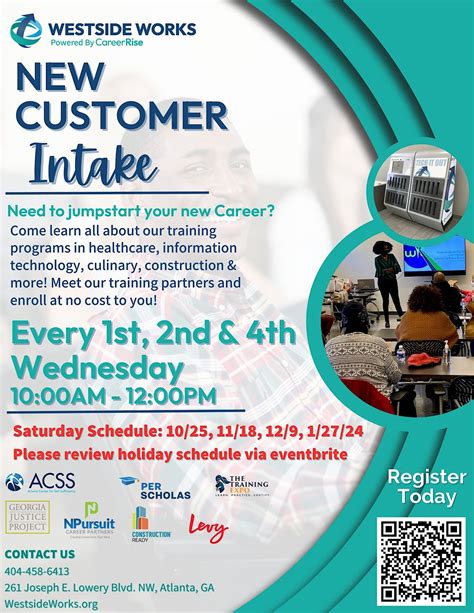 Westside Works New Customer Intake, westside works, Atlanta, 18 ...