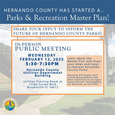 Hernando County Parks and Recreation Master Plan | Engage Hernando