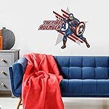 Asian Paints Wall Ons, Captain America Vibranium Shield’ Original ...