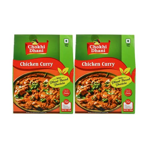 Chokhi Dhani Plant Based Chicken Curry | Just heat & Eat ...