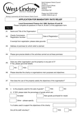 Fillable Online Adobe PDF - Business Rates, Mandatory Rate Relief ...