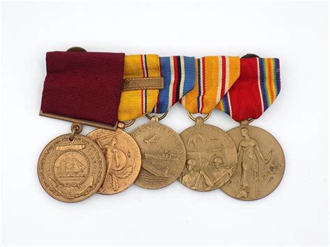 Original WWII US Navy Good Conduct 1944 Medal Bar | #4723871378