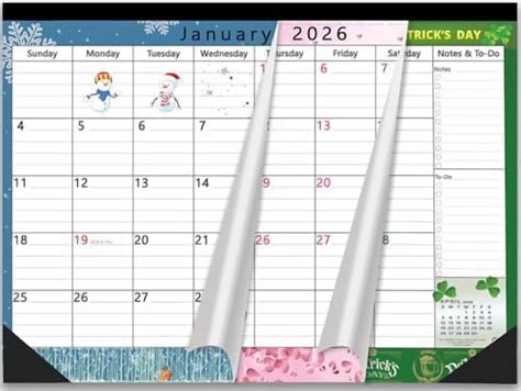 Magnetic Calendar 2026-2027 for Fridge, 17x12 Inches, Large, Schedule ...