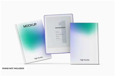 Ebook mockup | Premium PSD