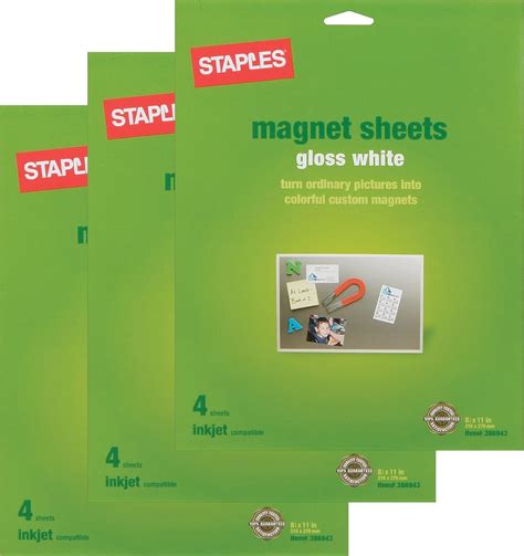 Inkjet Printable Magnetic Sheets
