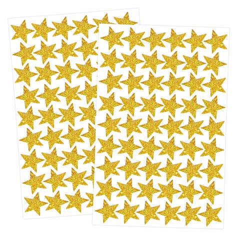 Snapklik.com : Gold Star Stickers - 1620PCS Holographic Foil Gold Stars ...