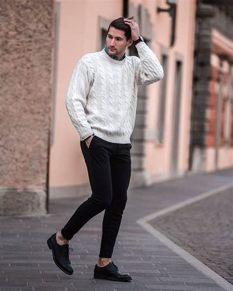 How to Wear a Sweater for Men This Winter - 5 Outfits Ideas – LIFESTYLE ...