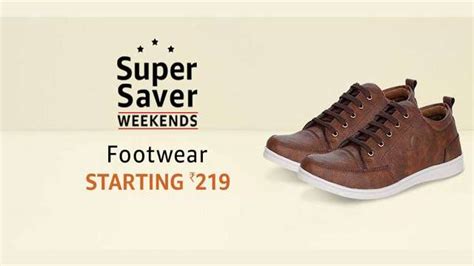Rs 219 की शुरूआती कीमत पर मिल रहे फुटवियर, Amazon पर चल रहा Super Saver ...