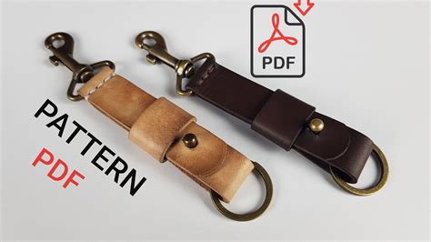 Image result for Leather Key Chain Pattern
