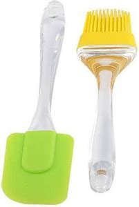 Smarter Buy MBM Silicone Spatula and Pastry Brush Set Special for Cake ...
