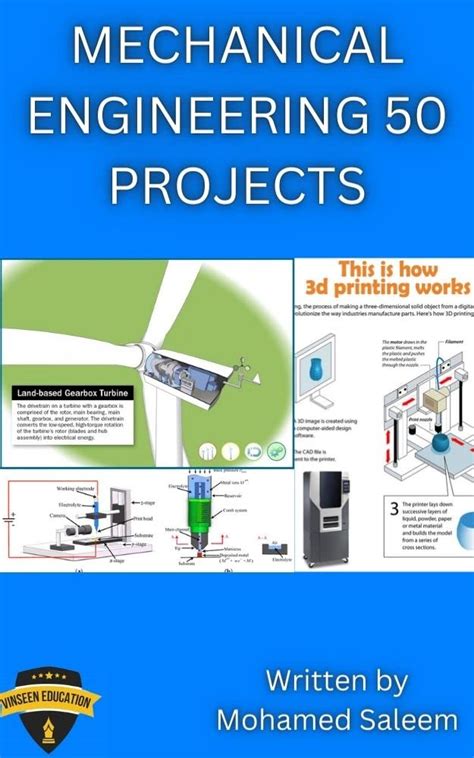 MECHANICAL ENGINEERING 50 PROJECTS eBook : SALEEM, MOHAMED: Amazon.in ...