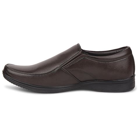 Buy Fortune Brown Slip-On Moccasin Shoes For Men R573-06
