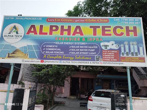 Alpha Tech Energies Infra in Bank Colony, Khammam - Best Solar Fence ...