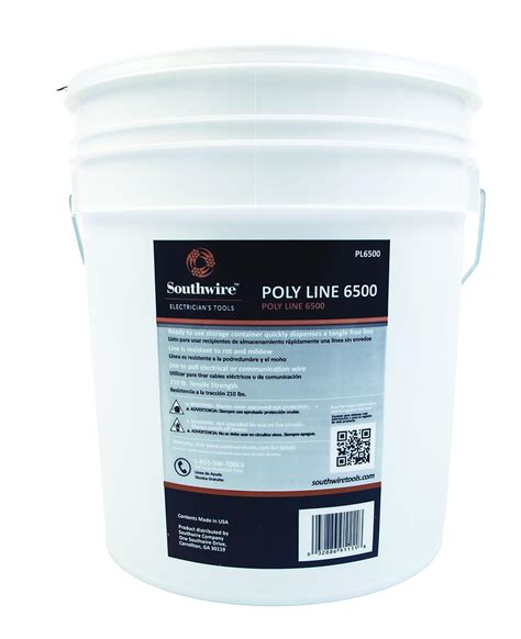 Southwire Tools & Equipment PL6500 210 lbs Tensile Strength Fishing ...
