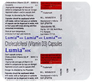 Lumia 60k Capsule: Uses, Side Effects, Price & Substitutes