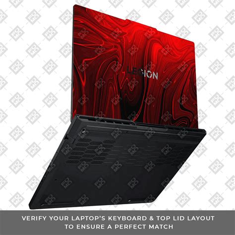 Fiery Waves Lenovo Legion Pro 5 16ADR10 Laptop Skin