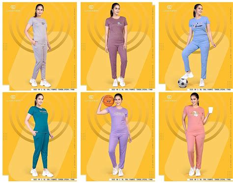 Th-80 Classic Candy Lycra Tencil Pyjama Night Suits – Kavya Style Plus