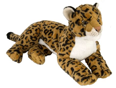 Leopard (16-inch Laying Cuddlekins Stuffed Animal) | Wolf stuffed ...