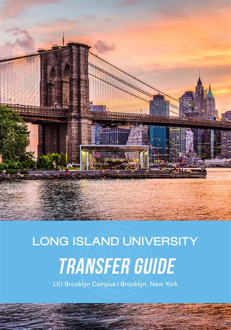 LIU Brooklyn Transfer Viewbook by Long Island University - Issuu