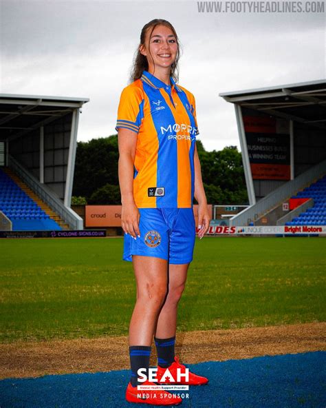 Shrewsbury Town 24-25 Home Kit Released - Footy Headlines