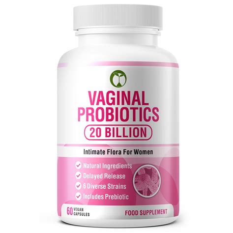 Buy Vaginal Probiotics Designed for Women 20 Billion CFU 60 s ...