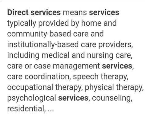 Five examples of direct service five examples of direct services ...