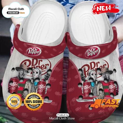 HOT Special Design Horror Movie Characters - Dr Pepper Crocs - Macall ...