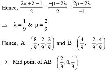 Let L1 and L2 denotes the linesrespectively. If L3 is a line which is ...