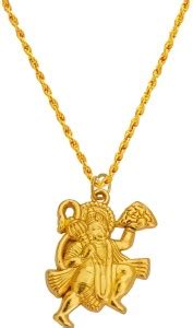 M Men Style Religious Jewelry Pawan Putra Hanuman Bajrangbali Locket ...