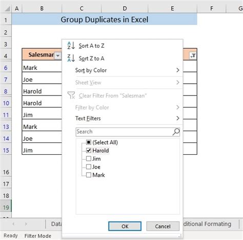 Image result for Excel Group Duplicate